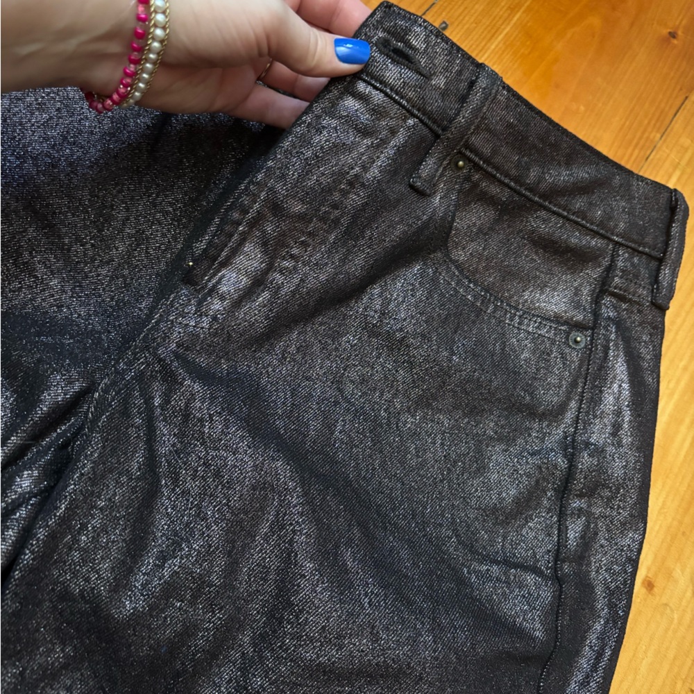 Shimmering Metallic Pants size 4